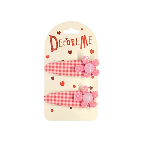 ЗАКОЛКА ДЛЯ ВОЛОС 5,5 СМ, 2 ШТ, 5 ЦВЕТОВ 
Арт. 2-719/86