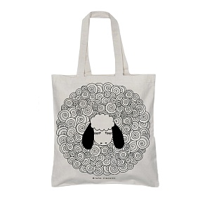 СУМКА-ШОППЕР WHITE  "ОВЕЧКА" 34х36 см
Арт. 16-004-01/05