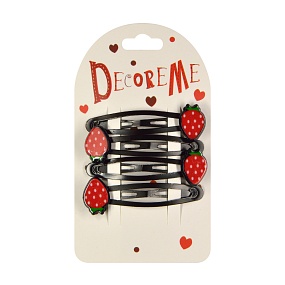 ЗАКОЛКА ДЛЯ ВОЛОС 4,5 СМ, 4 ШТ, 1 ВИД
Арт. 2-719/26