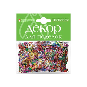 ДЕКОРАТИВНЫЕ ЭЛЕМЕНТЫ НАБОР № 34 "АЛФАВИТ", ( 1 ВИД )
Арт. 2-420/13