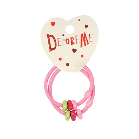 РЕЗИНКА ДЛЯ ВОЛОС 2 ШТ, 2 ЦВЕТА 
Арт. 2-712/341