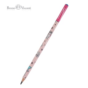 Карандаш BrunoVisconti®
чернографитовый, НВ, грифель 3 мм
Fun "КОШКА"
Арт. 21-0073/08
