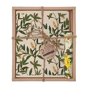 Набор подарочный "BLOOM FLOWERS. Олива" (две тетради и ручка в тубе)
Арт. 7-48-1277-3/5