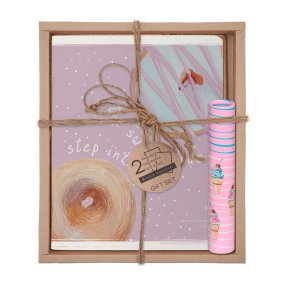 Набор подарочный "DONUT. The sweet side" (две тетради и ручка в тубе)
Арт. 7-48-1292-3/1