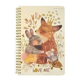 Тетрадь общая BrunoVisconti®
А5 (140 х 210 мм)
"ЛЮБОВЬ, КАК ОНА ЕСТЬ" 60 л., клетка
Арт. 7-60-201/21