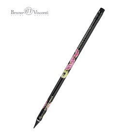 Карандаш BrunoVisconti®
чернографитовый, НВ, грифель 3 мм
BLACK EXCELLENCE "ДОНАТ РУЛИТ! "
Арт. 21-0070/04