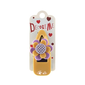 ЗАКОЛКА ДЛЯ ВОЛОС 7 СМ, 1 ШТ, 2 ЦВЕТА 
Арт. 2-719/61