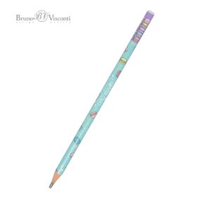 Карандаш BrunoVisconti®
чернографитовый, НВ
ArtGraphix "MY SWEET. MАКАРУНЫ"
Арт. 21-0049/15