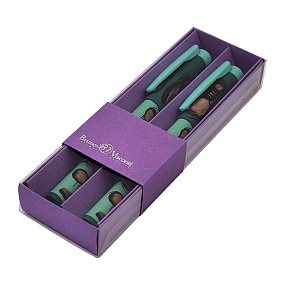 НАБОР ИЗ 2-Х РУЧЕК "FreshWrite. Boots. Зеленые ботинки", ШАРИКОВАЯ 0.7 ММ, СИНЯЯ (сиреневый футляр)
Арт. 20-0214/100100