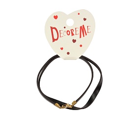 ШНУРОК С ЗАСТЕЖКОЙ ИЗ ЭКОКОЖИ ПЛОСКИЙ,  6 ММ,  1 ШТ, 41 СМ, 2 ЦВЕТА 
Арт. 2-155/29