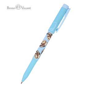 Ручка шариковая BrunoVisconti®
0.7 мм, синий
FreshWrite «КОФЕМАНИЯ. ТИРАМИСУ»
Арт. 20-0214/88