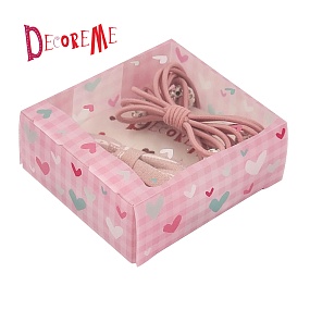 НАБОР АКСЕССУАРОВ ДЛЯ ВОЛОС "ПУДРОВАЯ ФАНТАЗИЯ" (РЕЗИНКИ И ЗАКОЛКА )
Арт. 2-722/35