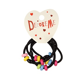 РЕЗИНКА ДЛЯ ВОЛОС 4 ШТ, 1 ВИД 
Арт. 2-712/342