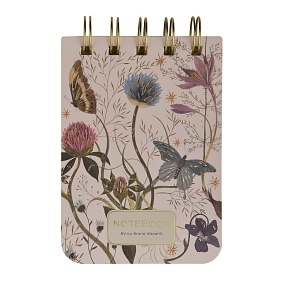 БЛОКНОТ НА ГРЕБНЕ «CUTE JOURNAL» A7, BV, 100 Л."FLORA.Symmetrical Flora", ЛИНЕЙКА
Арт. 3-100-009/17