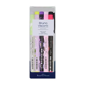 НАБОР ИЗ 5-ТИ  РУЧЕК "FreshWrite. Микс 1" . ШАРИКОВЫХ 0,7 ММ.ЧЕРНАЯ
Арт. 20-0214-5/5