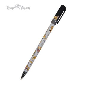 Ручка BrunoVisconti®
шариковая, 0.5 мм, синяя
HappyWrite «ЗАБАВНЫЕ КОРГИ»
Арт. 20-0215/34