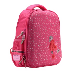 Рюкзак BrunoVisconti®
облегченная капсула
розовый  с эргономичной спинкой
«НАСТРОЕНИЕ»
Арт. 12-001/29