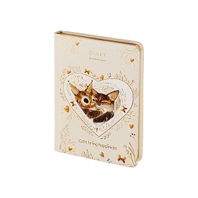 Ежедневник BrunoVisconti® недатированный
А6 (110 х 155 мм)
"LOVE ME.КОТИКИ ПРИНОСЯТ СЧАСТЬЕ" 240 стр.
Арт. 3-745/16