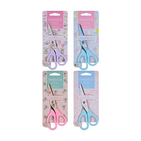НОЖНИЦЫ ДЕТСКИЕ С ПРИНТОМ, "HAPPYCUT" 13.7 см., 4 ВИДА
Арт. 60-0033/03