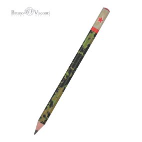 Карандаш BrunoVisconti®
чернографитовый, 4B
HappyGraphix Jumbo "МИЛИТАРИ"
Арт. 21-0062/11