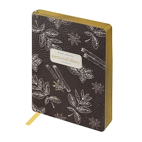 Ежедневник BrunoVisconti® недатированный
А6 (106 х 148 мм)
"CПЕЦИИ И ПРЯНОСТИ.CINNAMON" 256 стр.
Арт. 3-742/05