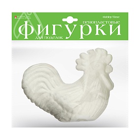 ПЕНОПЛАСТОВЫЕ ФИГУРКИ. ПЕТУШОК, 200 ММ, 1 ШТ.
Арт. 2-208/19