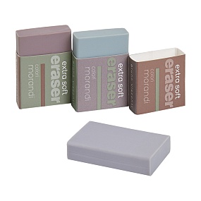 Ластик BrunoVisconti®
"MORANDI COLORS" 3 цвета
Арт. 42-0096