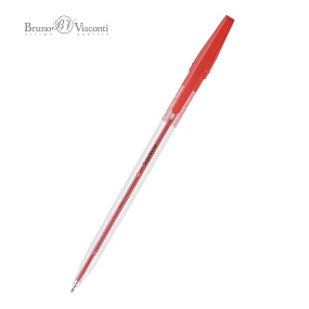 Ручка шариковая масляная BrunoVisconti®
"SOLO" 0.5 мм, красная
Арт. 20-0469/03