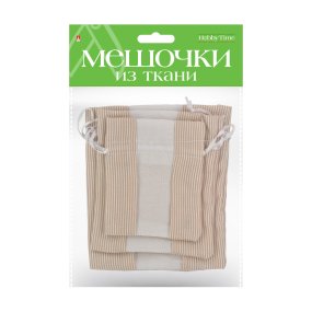 ПОДАРОЧНЫЕ МЕШОЧКИ ИЗ ТКАНИ, 3 ШТ, 3 Р-РА, ВИД 27
Арт. 2-240/27
