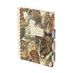 ЗАПИСНАЯ КНИЖКА "ART JOURNAL" А5,120 Л. НА ГРЕБНЕ, С РАЗДЕЛИТЕЛЯМИ"ФАУНА.ВОЛШЕБНЫЕ СОВЫ"
Арт. 3-737/04