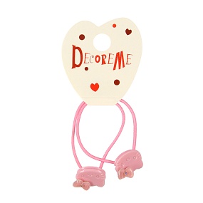 РЕЗИНКА ДЛЯ ВОЛОС "ЯПОНСКИЕ КОШЕЧКИ" 2 ШТ, 4 ЦВЕТА 
Арт. 2-713/40