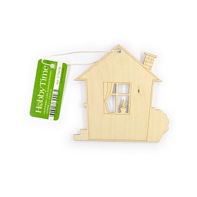 ЗАГОТОВКА ДЛЯ ДЕКОРИРОВАНИЯ. "ДОМИК 1" 10Х10 СМ.
Арт. 2-743/36