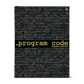 Тетрадь со сменным блоком Альт®
А5 (170 х 225 мм)
"PROGRAM CODE" 80л., клетка
Арт. 7-80-081/08