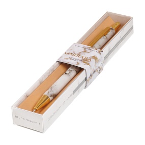 Ручка шариковая автоматическая BrunoVisconti®
"FELICITA" цвет корпуса multicolor
0.7 мм, в футляре "Carrara"
Арт. 20-0263/26