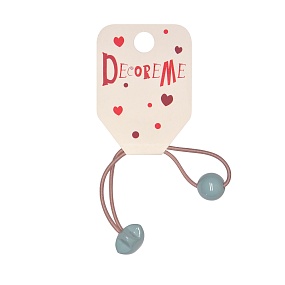 РЕЗИНКА ДЛЯ ВОЛОС "ПРОСТОТА И МИЛОТА" 1 ШТ, 5 ЦВЕТОВ 
Арт. 2-712/177