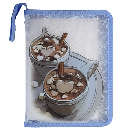 Папка на молнии BrunoVisconti®
А5 (18  х  24  х  2,5 см)
"КОФЕМАНИЯ. ГОРЯЧИЙ ШОКОЛАД"
Арт. 14-031/06