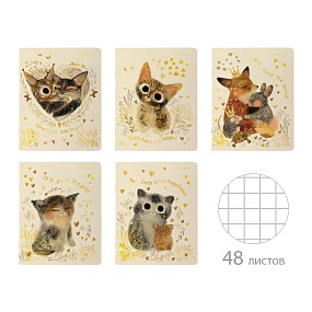 Тетрадь общая BrunoVisconti®
А5 (165 х 203 мм)
"ЛЮБОВЬ, КАК ОНА ЕСТЬ" 48 л., клетка
Арт. 7-48-1271
обложка в ассортименте