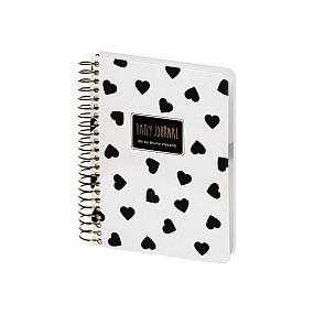 Ежедневник BrunoVisconti® недатированный
А6 (125 х 140 мм)
"BLACK&WHITE. СЕРДЕЧКИ" мультиколор 272 стр.
Арт. 3-703/01