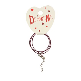 ШНУРОК С ЗАСТЕЖКОЙ ВОЩЕНЫЙ, 1 ШТ, 41 СМ, 3 ЦВЕТА
Арт. 2-155/08