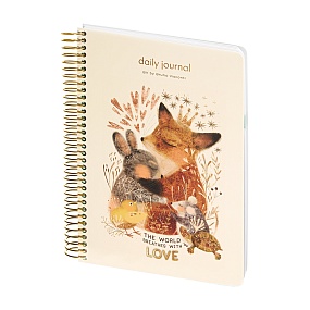 Ежедневник BrunoVisconti® недатированный
А5 (160 х 210 мм)
"LOVE ME.ЛЮБОВЬ, КАК ОНА ЕСТЬ" мультиколор 272 стр.
Арт. 3-701/16