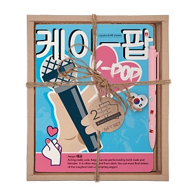 НАБОР ПОДАРОЧНЫЙ "K-POP. Микрофон" (ДВЕ ТЕТРАДИ И РУЧКА)
Арт. 7-48-1288-2/5