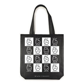 СУМКА-ШОППЕР BLACK "НАСТРОЕНИЕ" 34х36 см
Арт. 16-004-02/06