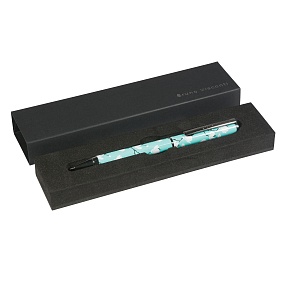 Ручка шариковая автоматическая BrunoVisconti®
"DOLCE VITA" цвет корпуса multicolor
0.7 мм, синий, в картонном черном  футляре
Арт. 20-0252-08/09