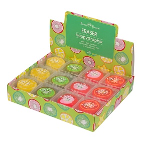 Ластик BrunoVisconti
4 вида, в пластиковой коробке
HappyGraphix «ФРУКТОВЫЙ МИКС»
Арт. 42-0035