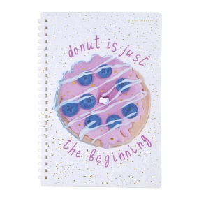 Тетрадь общая BrunoVisconti®
А5 (155 х 215 мм)
"DONUT" 60 л., клетка
Арт. 7-60-1268/08