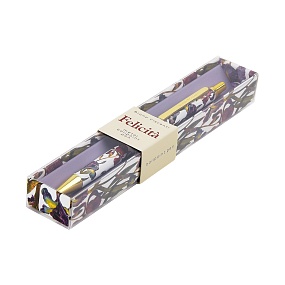 РУЧКА МЕТАЛЛИЧЕСКАЯ "FLORA ИРИСЫ" ШАРИКОВАЯ, 0,7 ММ, СИНЯЯ, В ПОДАРОЧНОЙ УПАКОВКЕ
Арт. 20-0263/31