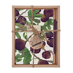 НАБОР ПОДАРОЧНЫЙ "FLORA.PARADISE.Инжир" (ДВЕ ТЕТРАДИ BV И РУЧКА)
Арт. 7-40-001/226-3