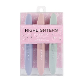 НАБОР ИЗ 3-х ТЕКСТОВЫДЕЛИТЕЛЕЙ "FLOWER MARKER PASTILA" РОЗОВЫЙ/МЯТНЫЙ/СИРЕНЕВЫЙ, МОРАНДИ
Арт. 22-0164