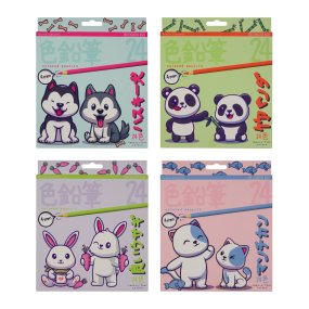 Карандаши цветные BrunoVisconti®
24 цвета KAWAII ANIMALS
Арт. 30-0129
упаковка в ассортименте