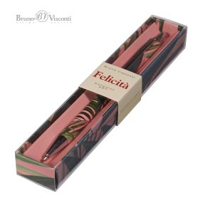 Ручка шариковая автоматическая BrunoVisconti®
0.7 мм, синий, в футляре
Felicita «ПАЛЬМОВЫЕ ЛИСТЬЯ»
Арт. 20-0263/18